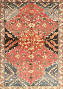 Machine Washable Traditional Brown Green Rug, wshtr3400