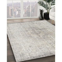 Traditional Dark Gray Persian Rug, tr3407