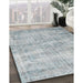 Machine Washable Traditional Silver Gray Rug in a Family Room, wshtr3409