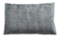 Traditional Classic Rectangular Silver Gray Lumbar Throw Pillow, 13 inch by 19 inch, lbtr3409