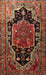 Traditional Saffron Red Persian Rug, tr340