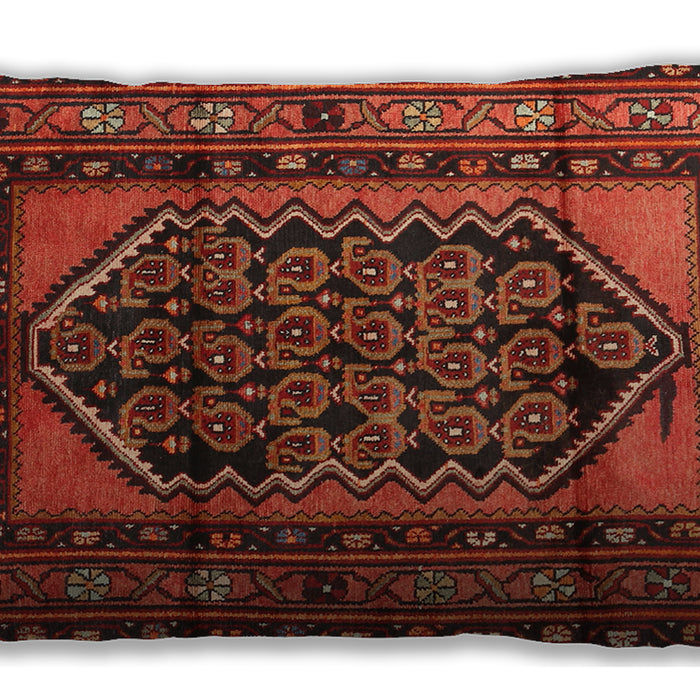 Traditional Classic Rectangular Tomato Red Lumbar Throw Pillow, 13 inch by 19 inch, lbtr3410