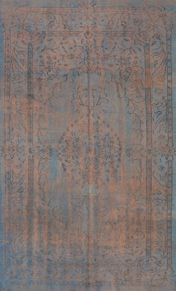 Machine Washable Traditional Granite Gray Rug, wshtr3411