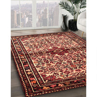 Traditional Saffron Red Persian Rug, tr341