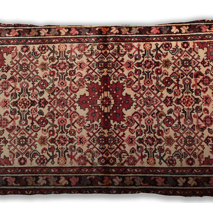 Traditional Classic Rectangular Saffron Red Lumbar Throw Pillow, 13 inch by 19 inch, lbtr341