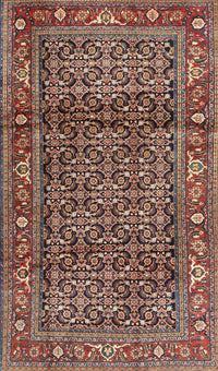 Machine Washable Traditional Camel Brown Rug, wshtr3421