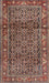 Machine Washable Traditional Camel Brown Rug, wshtr3421