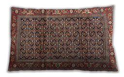 Traditional Classic Rectangular Camel Brown Lumbar Throw Pillow, 13 inch by 19 inch, lbtr3421