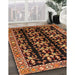 Machine Washable Traditional Night Red Rug in a Family Room, wshtr3422