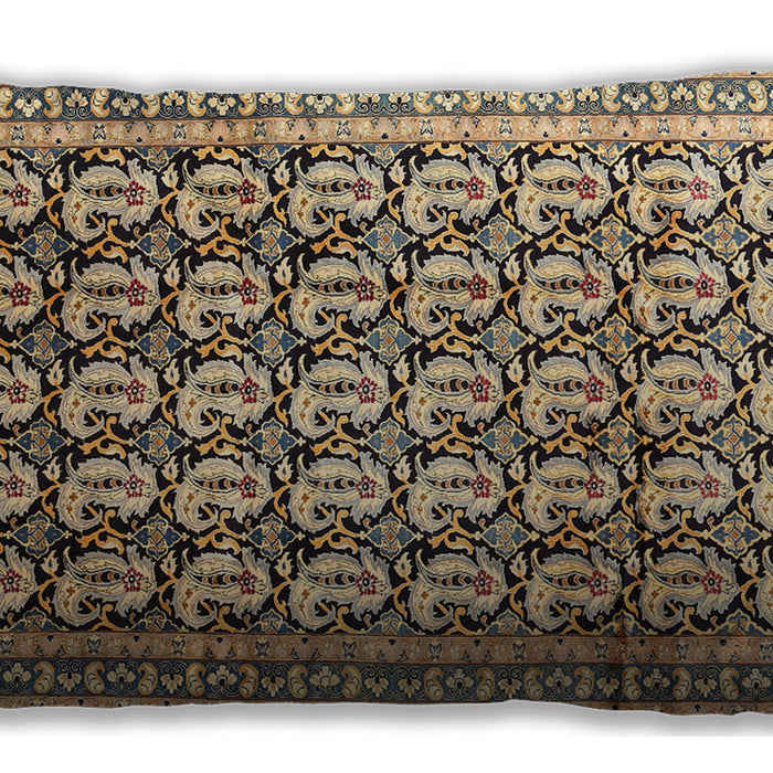 Traditional Classic Rectangular Coffee Brown Lumbar Throw Pillow, 13 inch by 19 inch, lbtr3423