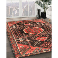 Traditional Rust Pink Persian Rug, tr3429