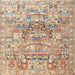 Square Traditional Brown Animal Rug, tr3431