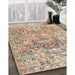 Machine Washable Traditional Brown Rug in a Family Room, wshtr3431
