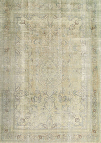 Machine Washable Traditional Brown Rug, wshtr3432