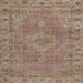 Square Traditional Light French Beige Brown Persian Rug, tr3433