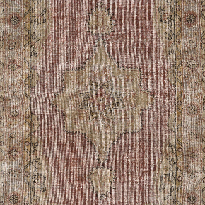 Machine Washable Traditional Light French Beige Brown Rug, wshtr3433