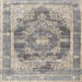 Square Traditional Tan Brown Persian Rug, tr3438