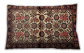 Traditional Classic Rectangular Peru Brown Lumbar Throw Pillow, 13 inch by 19 inch, lbtr343