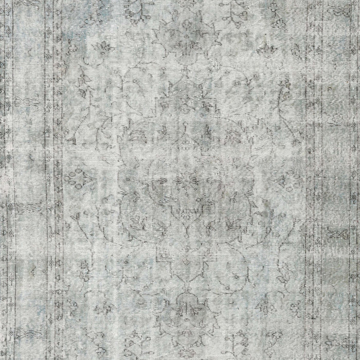 Machine Washable Traditional Grey Gray Rug, wshtr3440