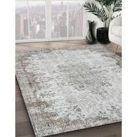 Traditional Light Gray Persian Rug, tr3441