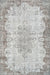 Machine Washable Traditional Light Gray Rug, wshtr3441