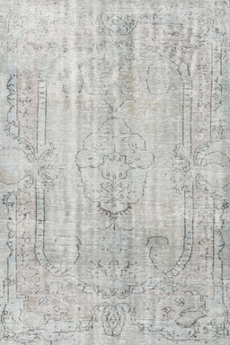 Machine Washable Traditional Dark Gray Rug, wshtr3445