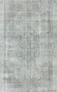 Machine Washable Traditional Gunmetal Gray Rug, wshtr3446