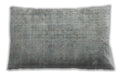 Traditional Classic Rectangular Gunmetal Gray Lumbar Throw Pillow, 13 inch by 19 inch, lbtr3446