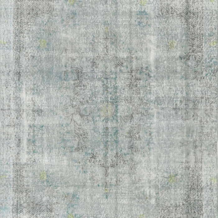 Traditional Gunmetal Gray Persian Rug, tr3446