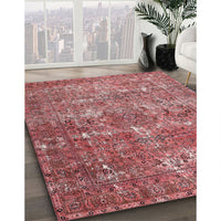 Traditional Cherry Red Persian Rug, tr3448