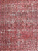 Machine Washable Traditional Cherry Red Rug, wshtr3448