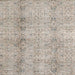 Square Traditional Desert Sand Beige Persian Rug, tr3451