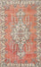 Traditional Orange Medallion Rug, tr3452