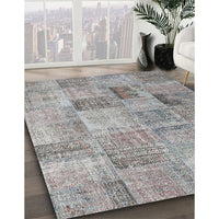 Traditional Silver Gray Persian Rug, tr3455