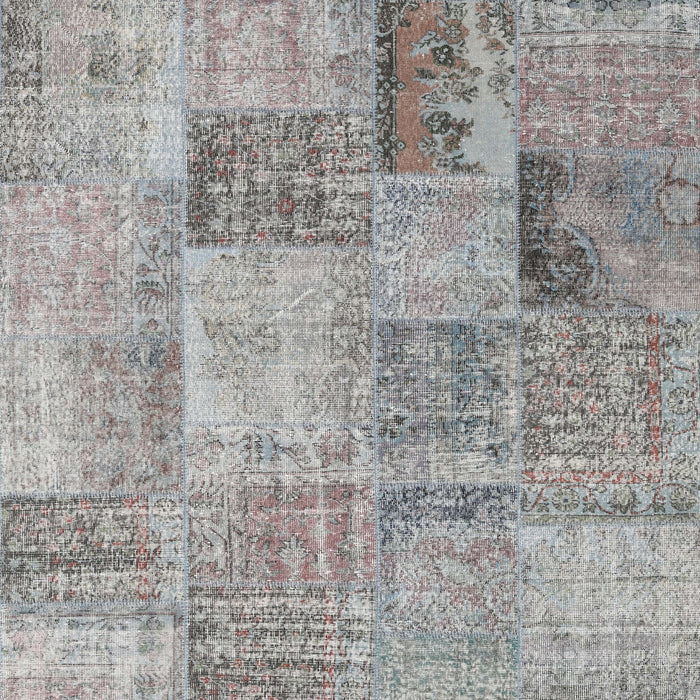 Machine Washable Traditional Silver Gray Rug, wshtr3455