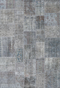 Machine Washable Traditional Dark Gray Rug, wshtr3456