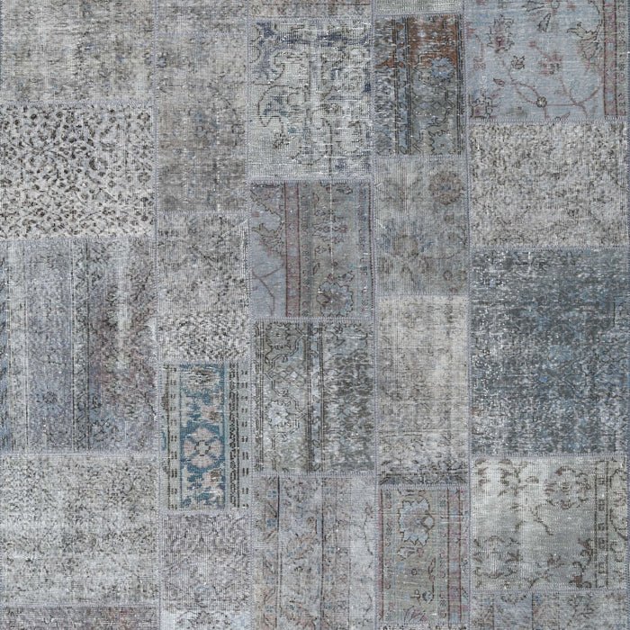 Traditional Dark Gray Persian Rug, tr3456