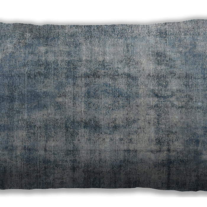 Traditional Classic Rectangular Dark Gray Lumbar Throw Pillow, 13 inch by 19 inch, lbtr3457
