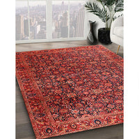 Traditional Cherry Red Persian Rug, tr3459