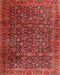 Traditional Cherry Red Persian Rug, tr3459