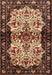 Machine Washable Traditional Peru Brown Rug, wshtr345