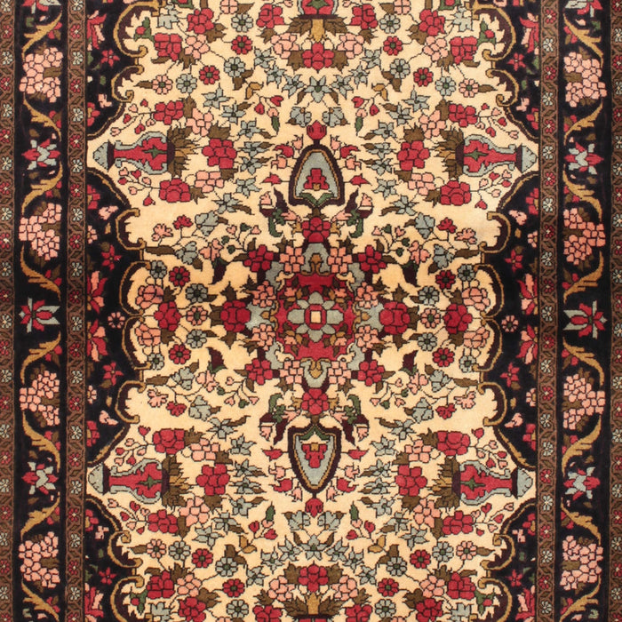 Machine Washable Traditional Peru Brown Rug, wshtr345