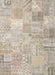 Traditional Camel Brown Patchwork Rug, tr3460