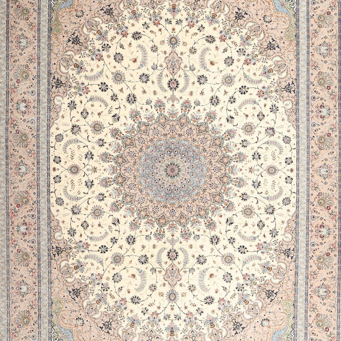 Traditional Camel Brown Medallion Rug, tr3464