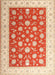 Traditional Red Oriental Rug, tr3465