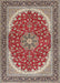 Traditional Tan Brown Medallion Rug, tr3466