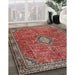 Traditional Red Persian Rug in Family Room, tr3467