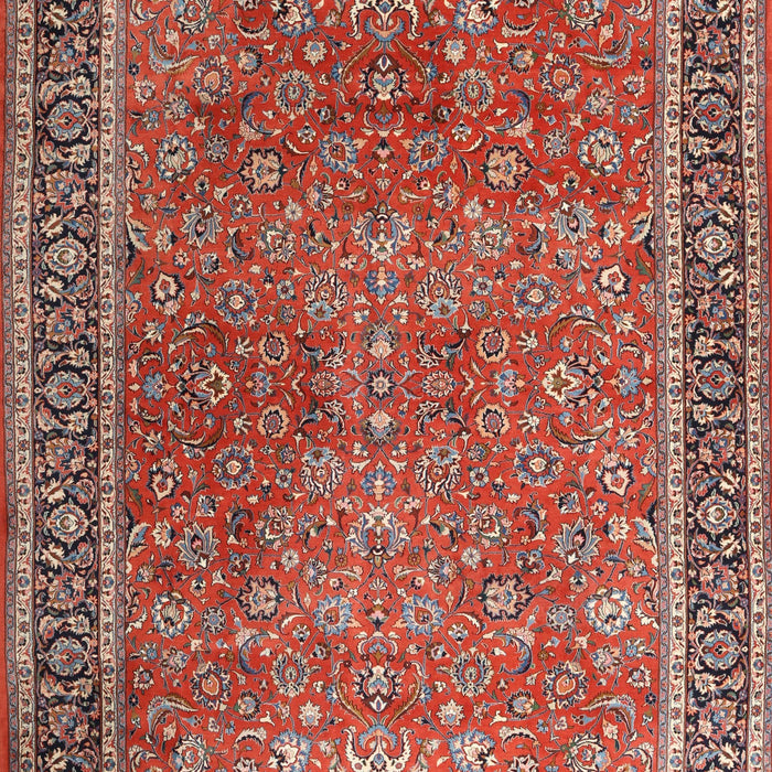 Traditional Light Copper Gold Persian Rug, tr3468