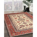 Machine Washable Traditional Brown Rug in a Family Room, wshtr3470