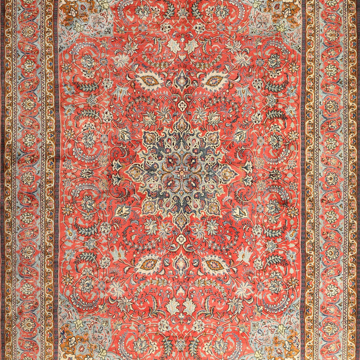 Machine Washable Traditional Red Rug, wshtr3477